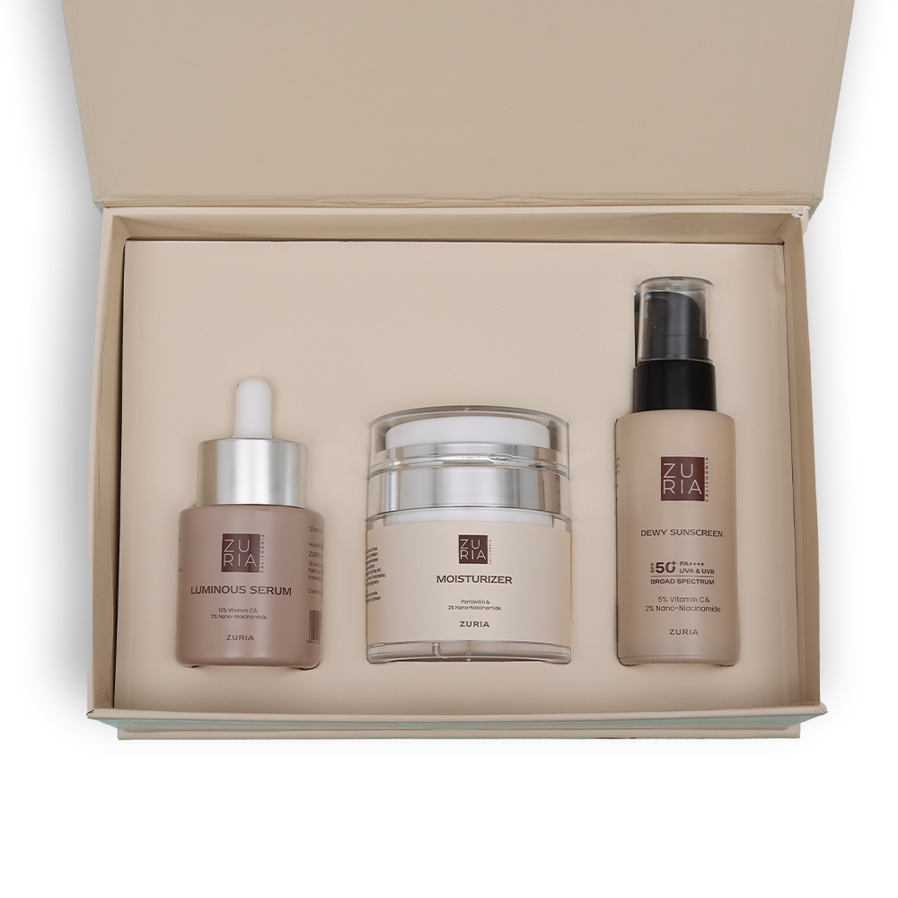 New Combo - Face Serum, Moisturiser & Sunscreen